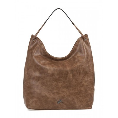 Γυναικεία Τσάντα 'Ωμου σε Μπεζ Χρώμα Verde 16-7608