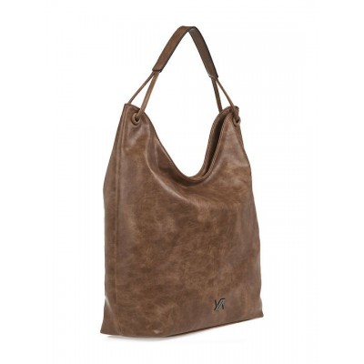 Γυναικεία Τσάντα 'Ωμου σε Μπεζ Χρώμα Verde 16-7608