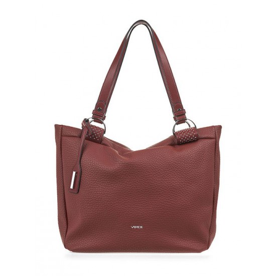 Γυναικεία Τσάντα 'Ωμου σε Κεραμιδί Χρώμα Verde 16-7672