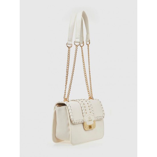 Γυναικεία Τσάντα Χιαστί σε Εκρού Χρώμα Verde 16-7703