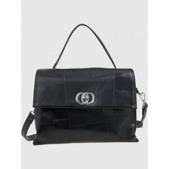 Γυναικεία Τσάντα Χιαστί σε Μαύρο Χρώμα Verde 16-7818