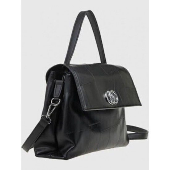 Γυναικεία Τσάντα Χιαστί σε Μαύρο Χρώμα Verde 16-7818