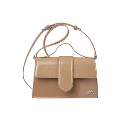 Γυναικεία Τσάντα Χιαστί σε Κάμελ Χρώμα Verde 16-8006