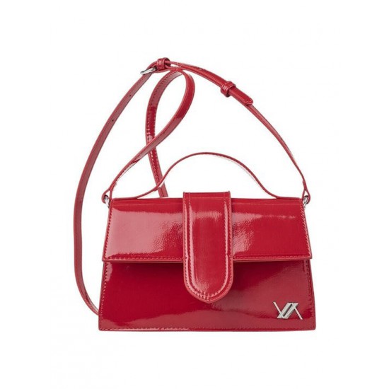 Γυναικεία Τσάντα Χιαστί σε Κόκκινο Χρώμα Verde 16-8006