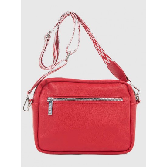 Γυναικεία Τσάντα σε Κόκκινο Χρώμα Verde 16-7980