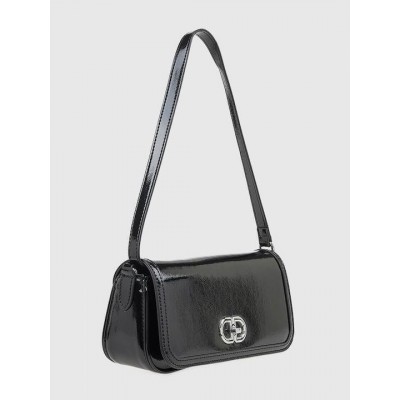 Γυναικεία Τσάντα 'Ωμου σε Μαύρο Χρώμα Verde 16-8031