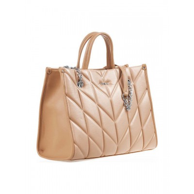 Γυναικεία Τσάντα Xειρός σε Μπεζ Χρώμα Verde 16-7390