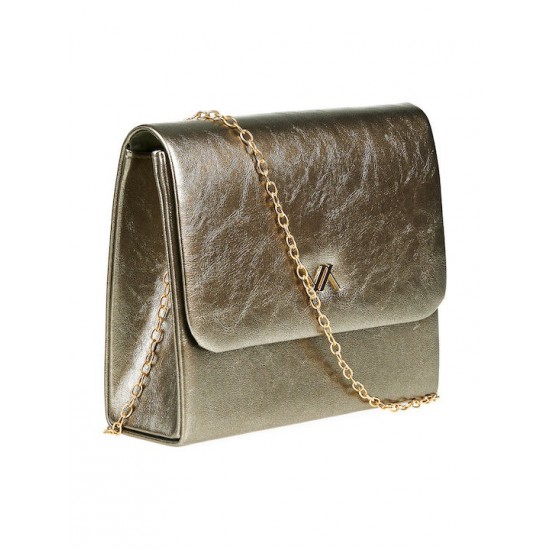 Γυναικεία Τσάντα σε Σκούρο Γκρι Χρώμα Verde 01-1902