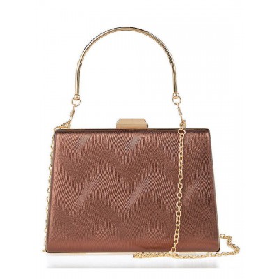 Γυναικεία Τσάντα Clutch σε Mπρονζέ Χρώμα Verde 01-1893