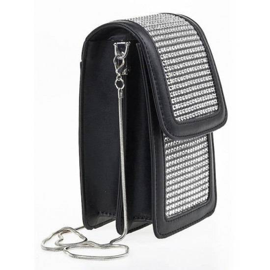 Γυναικείο Πορτοφόλι Verde σε Mαύρο Χρώμα 18-1390