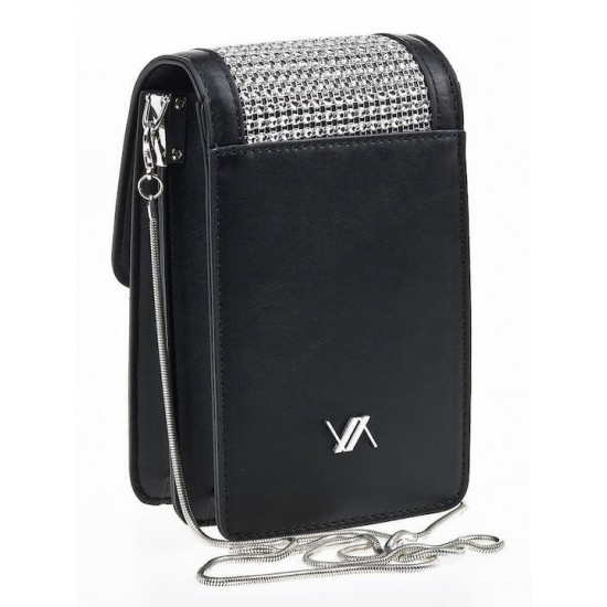 Γυναικείο Πορτοφόλι Verde σε Mαύρο Χρώμα 18-1390