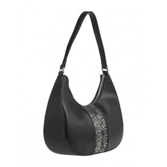 Γυναικεία Τσάντα 'Ωμου σε Μαύρο Χρώμα Verde 16-7840