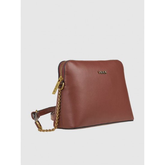 Γυναικεία Τσάντα Χιαστί σε Κάμελ Χρώμα Verde 16-8267