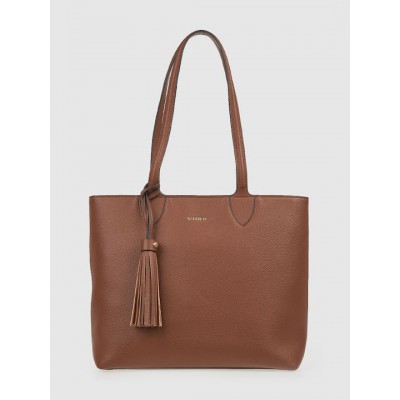 Γυναικεία Τσάντα 'Ωμου σε Κάμελ Χρώμα Verde 16-8216