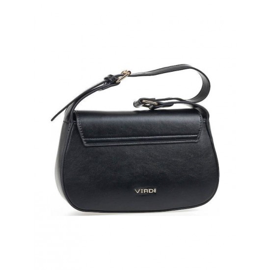 Γυναικεία Τσάντα σε Μαύρο Χρώμα Verde 01-1736