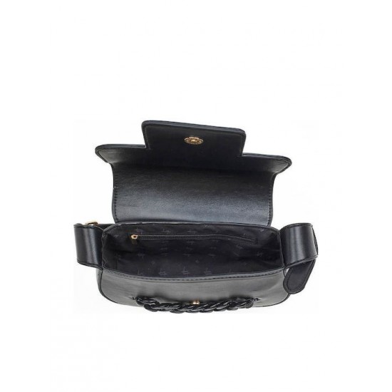 Γυναικεία Τσάντα σε Μαύρο Χρώμα Verde 01-1736