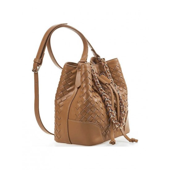 Γυναικεία Τσάντα Χιαστί σε Κάμελ Χρώμα Verde 16-7416