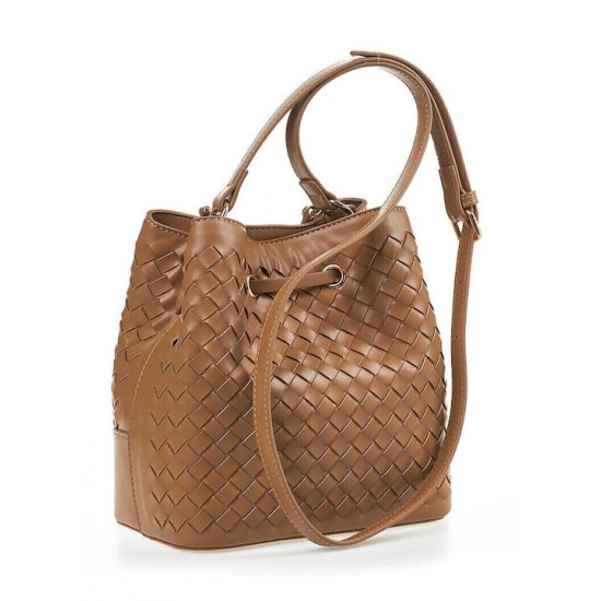 Γυναικεία Τσάντα Χιαστί σε Κάμελ Χρώμα Verde 16-7416