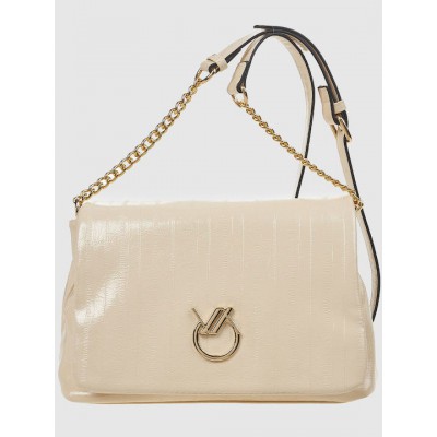 Γυναικεία Τσάντα 'Ωμου σε Εκρού Χρώμα Verde 16-7744