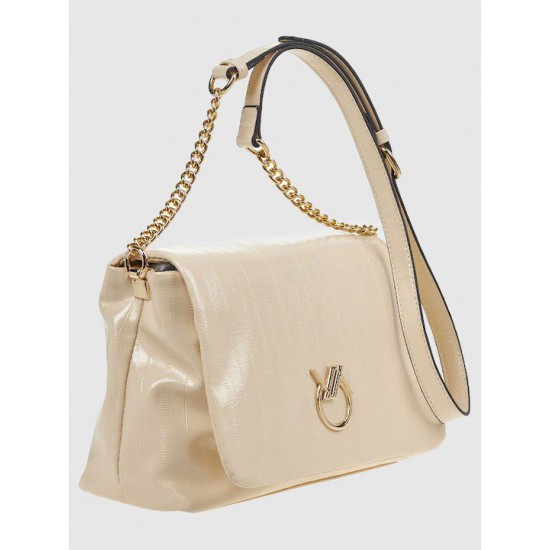 Γυναικεία Τσάντα 'Ωμου σε Εκρού Χρώμα Verde 16-7744