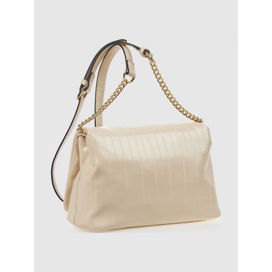 Γυναικεία Τσάντα 'Ωμου σε Εκρού Χρώμα Verde 16-7744