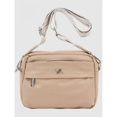 Γυναικεία Τσάντα Χιαστί σε Μπεζ Χρώμα Verde 16-7980