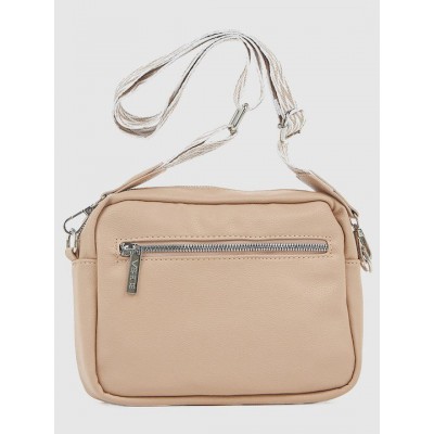 Γυναικεία Τσάντα Χιαστί σε Μπεζ Χρώμα Verde 16-7980