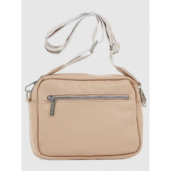 Γυναικεία Τσάντα Χιαστί σε Μπεζ Χρώμα Verde 16-7980