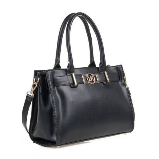 Γυναικεία Τσάντα 'Ωμου σε Μαύρο Χρώμα Verde 16-7623