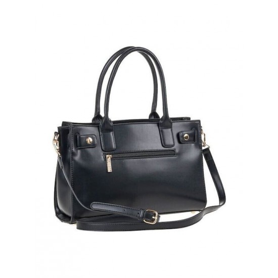 Γυναικεία Τσάντα 'Ωμου σε Μαύρο Χρώμα Verde 16-7623