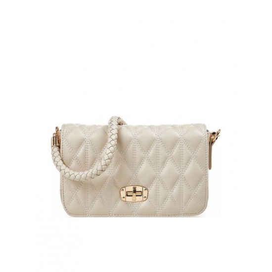 Γυναικεία Τσάντα 'Ωμου σε Εκρού Χρώμα Verde 01-1731