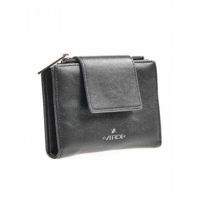 Γυναικείο Πορτοφόλι Verde σε Mαύρο Χρώμα 18-1367