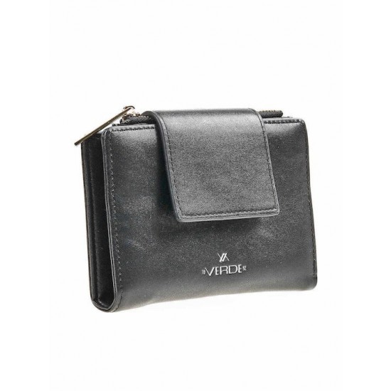 Γυναικείο Πορτοφόλι Verde σε Mαύρο Χρώμα 18-1367