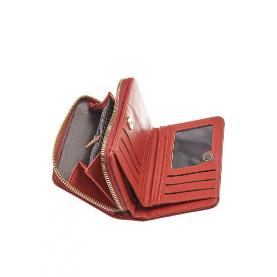 Γυναικείο Πορτοφόλι Verde σε Κεραμιδί Χρώμα 18-1391