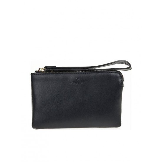 Γυναικείο Πορτοφόλι Verde σε Mαύρο Χρώμα 18-1397