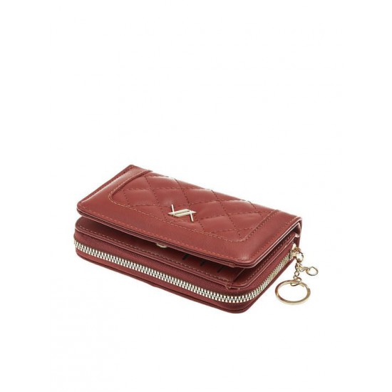 Γυναικείο Πορτοφόλι Verde σε Κεραμιδί Χρώμα 18-1391