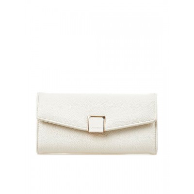 Γυναικείο Πορτοφόλι Verde σε Eκρού Χρώμα 18-1432