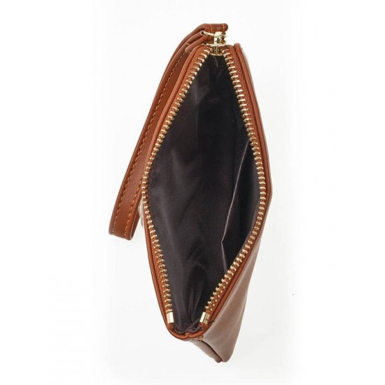 Γυναικείο Πορτοφόλι Verde σε Kάμελ Χρώμα 18-1397