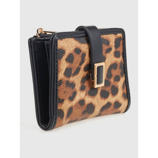 Γυναικείο Πορτοφόλι Verde σε Animal Print  18-1558