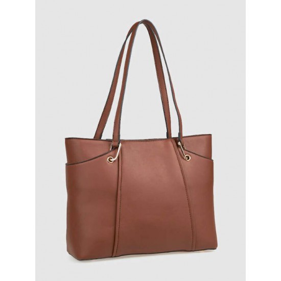 Γυναικεία Τσάντα 'Ωμου σε Καφέ Χρώμα Verde 16-8304