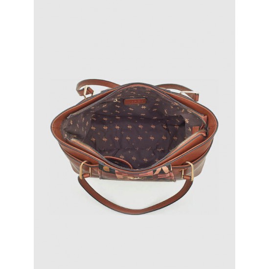 Γυναικεία Τσάντα 'Ωμου σε Καφέ Χρώμα Verde 16-8304