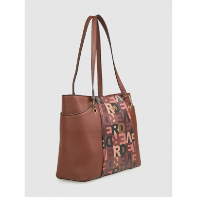 Γυναικεία Τσάντα 'Ωμου σε Καφέ Χρώμα Verde 16-8304