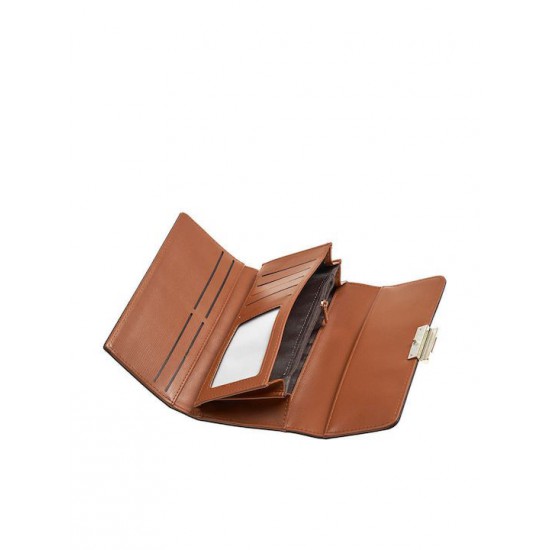 Γυναικείο Πορτοφόλι Verde σε Kάμελ Χρώμα 18-1361