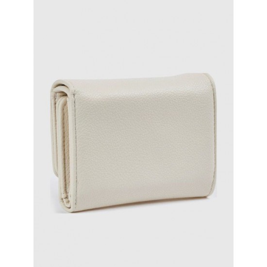 Γυναικείο Πορτοφόλι Verde σε Eκρού Χρώμα 18-1592