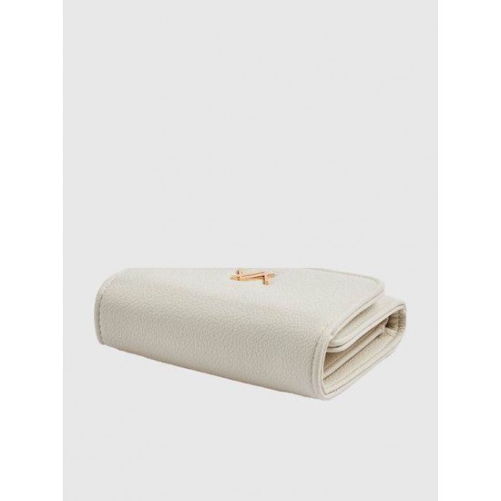 Γυναικείο Πορτοφόλι Verde σε Eκρού Χρώμα 18-1592