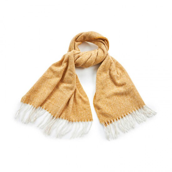 Γυναικείο Κασκόλ σε Μουσταρδί Χρώμα Verde 06-1069