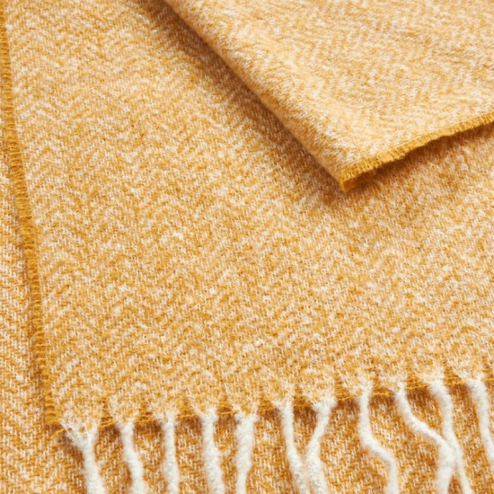 Γυναικείο Κασκόλ σε Μουσταρδί Χρώμα Verde 06-1069