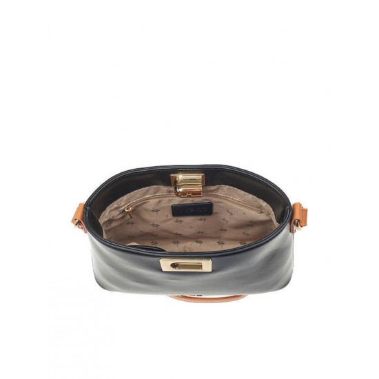 Γυναικεία Τσάντα Χιαστί σε Μαύρο Χρώμα Verde 16-7236