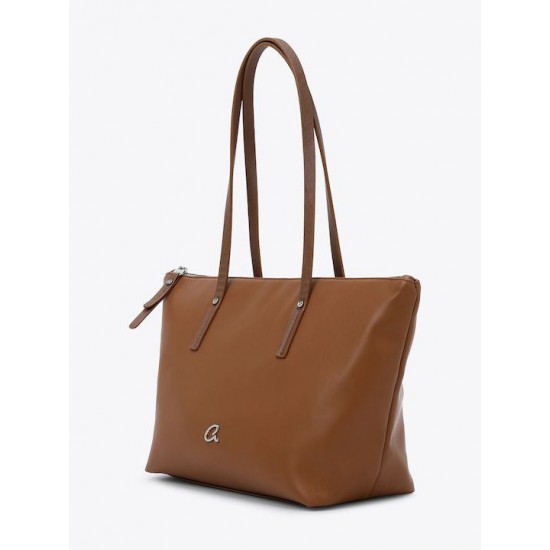 Γυναικεία Τσάντα 'Ωμου σε Κάμελ Χρώμα Axel 1010-3634